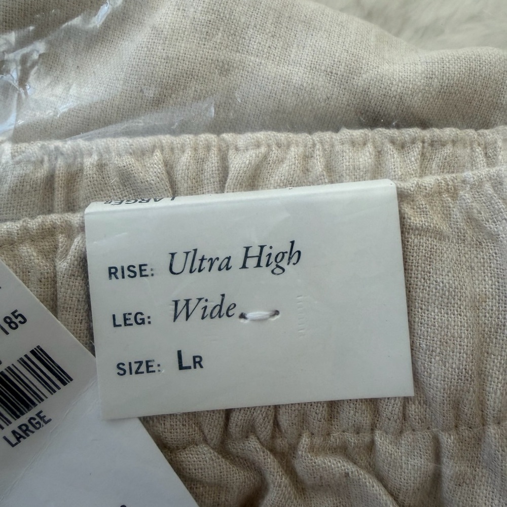 Abercrombie Women’s Linen-Blend Pull On Pant - Picture 5 of 5